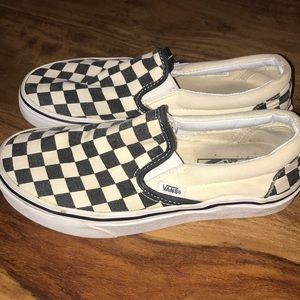 Checkered Vans
